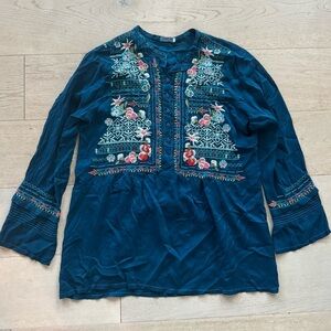 Johnny Was blouse Size L